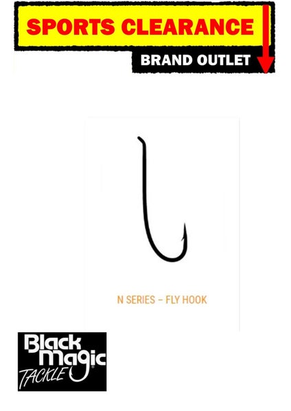 Black N Magic Series Fly Hook Extra Strong. WHY PAY $19.99. Carousel 1