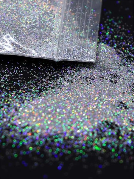 10g Bulk Glitter for Nails Hologram Powder Sparkly Pigment Art Carousel 2