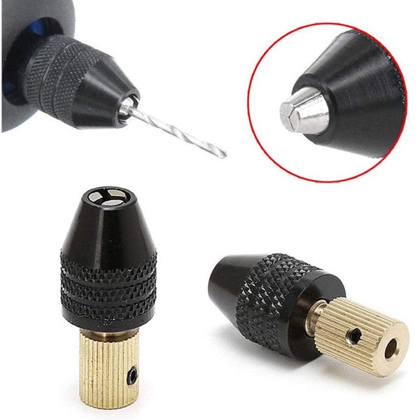 Drill Chuck 2.3/3.17mm Electric Drill Chuck Aluminum Alloy Small Carousel 2