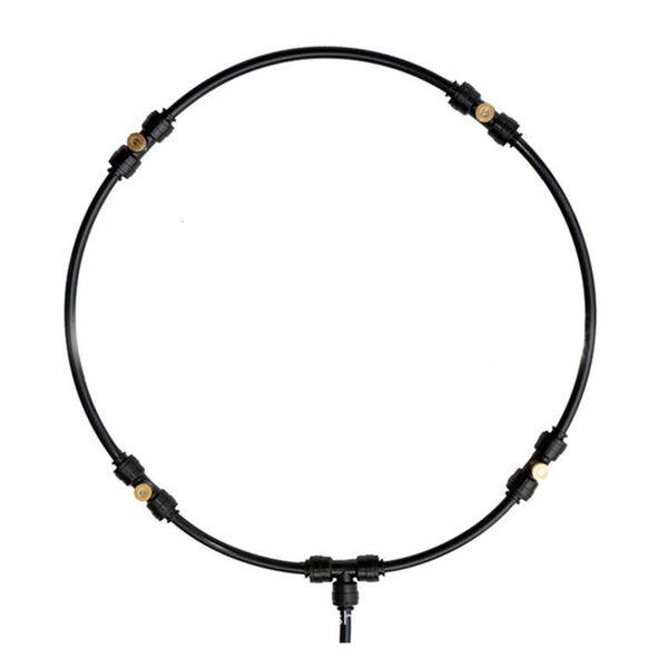 6M Outdoor Patio Water Mister Mist Nozzle Misting Cooling System Fan Cooler Carousel 8