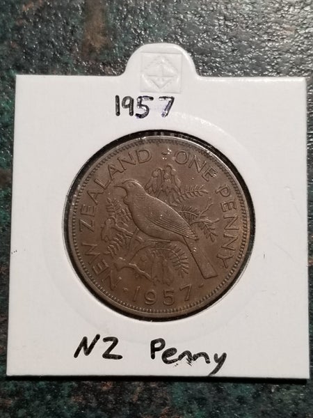 NZ - PENNY (1957) - EF- Carousel 1