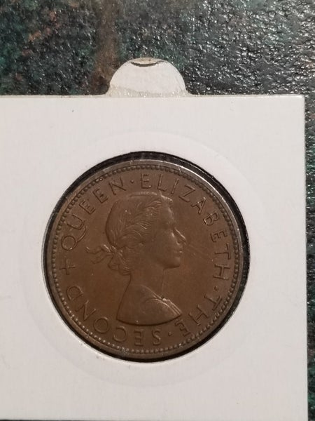 NZ - PENNY (1957) - EF- Carousel 2