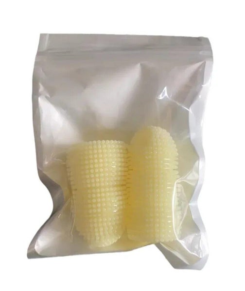 New Pet Toothbrush Dog Toothbrush Cat Scratching Dual Finger Brush Carousel 1