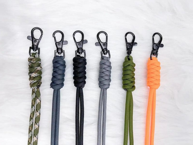 New Handmade Braided Cord For Mobile Phone Work Badge Keychain Carousel 4