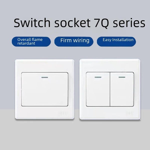 Zhengtai Wall Mounted Switch Socket Panel 7q Series Home Use Dark Carousel 2