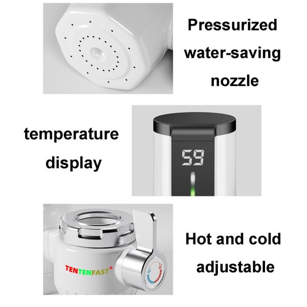 Electric Hot Water Faucet Instant Hot and Cold Multifunction Faucet Carousel 2