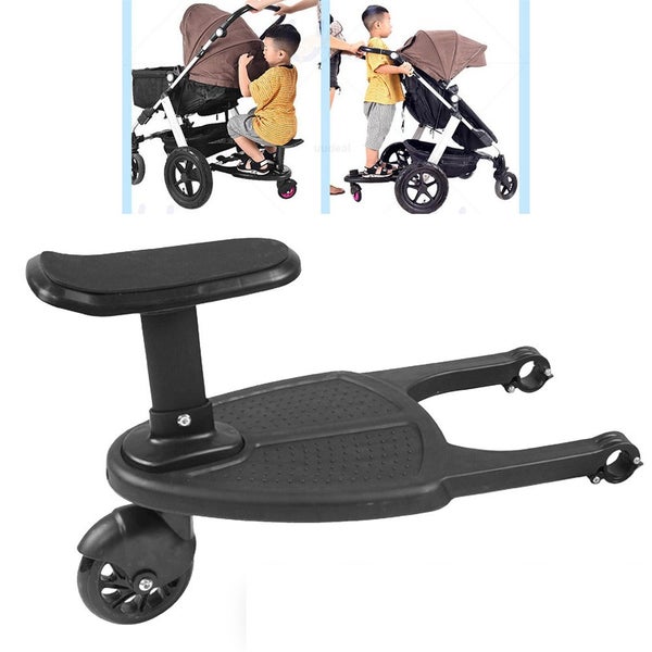 Toddler Stroller Step Board Prams Kid Jogger Buggy Wheel Skateboard Ride-on Carousel 1