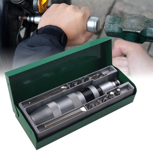 13pcs Impact Hand Screwdriver Driver Socket Extractor Phillips Hex Trox Bits Carousel 1