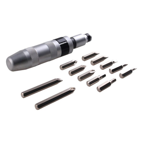 13pcs Impact Hand Screwdriver Driver Socket Extractor Phillips Hex Trox Bits Carousel 2