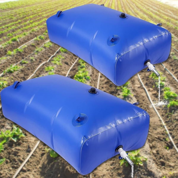 240L Water Storage Bladder Collapsible Water Tanks Portable RV Camping Watering Carousel 9