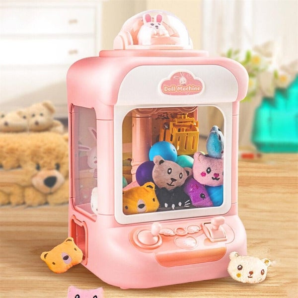 32PCS Kids Automatic Doll Machine Music Crane Play Game Claw Catch Toys Gift Carousel 10