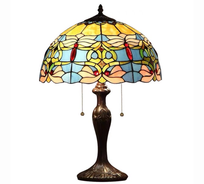 New Tiffany Table Lamp (Large 40cm Shade) Carousel 9