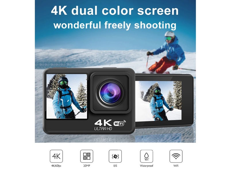 New 4K WiFi Smart Action Camera on Afterpay Carousel 2