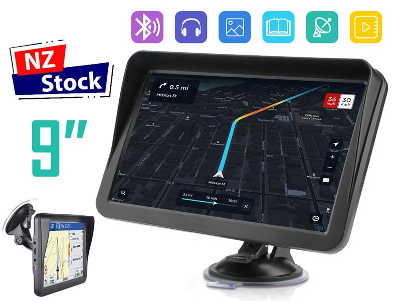 9" Car GPS Navigation Carousel 1