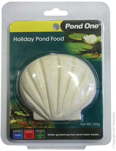 Pond One Holiday Fish Food Block 100g Carousel 1