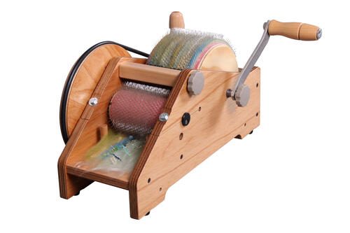 Ashford Wild Drum Carder - 72 PPSI - 10cm / 4" Width Carousel 1