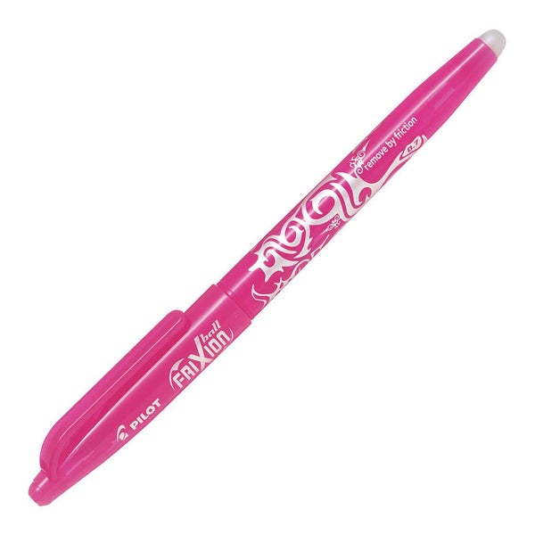 Pilot Frixion Ball Erasable Fine Tip Pink Pen (BL-FR7-P) x 12's pack Carousel 1