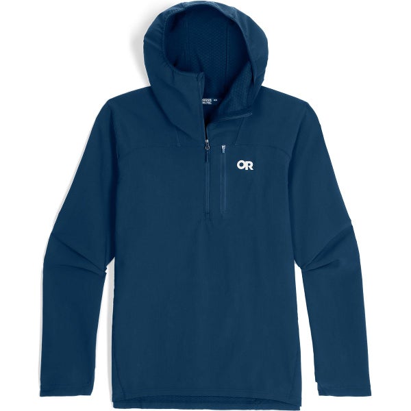 Outdoor Research Men's Freewheel Half Zip Hoodie Clearance Carousel 1