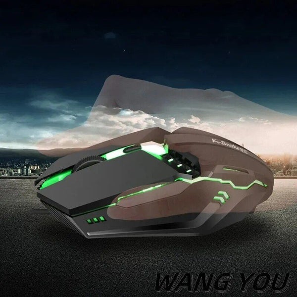 X3 Wired Mouse USB Wired LED Luminous Game Competitive Computer Adjustable DPI Carousel 1