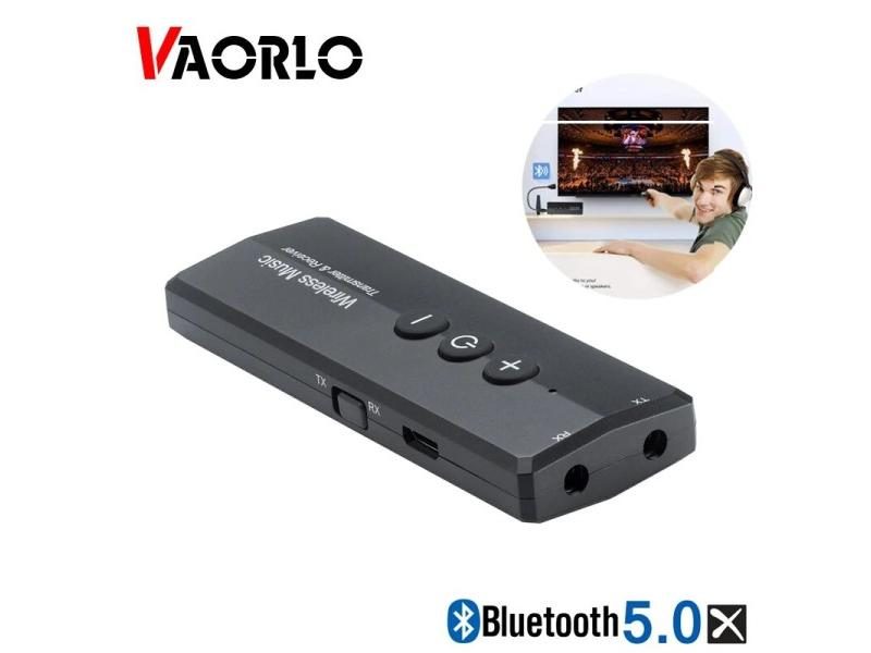 VAORLO 5.0 Audio Bluetooth Transmitter Audio 3 In 1 3.5MM AUX USB Wireless Carousel 1