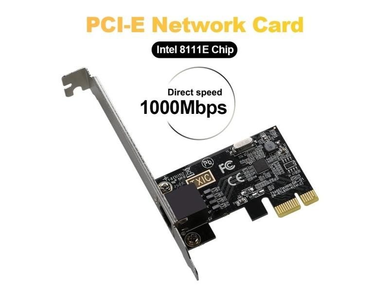 1000Mbps PCIE To RJ45 Network Card For Desktop PC Carousel 2