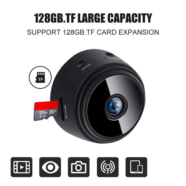 Mini Camera Indoor Outdoor Surveillance Monitor IP Cameras Infrared Night Carousel 1