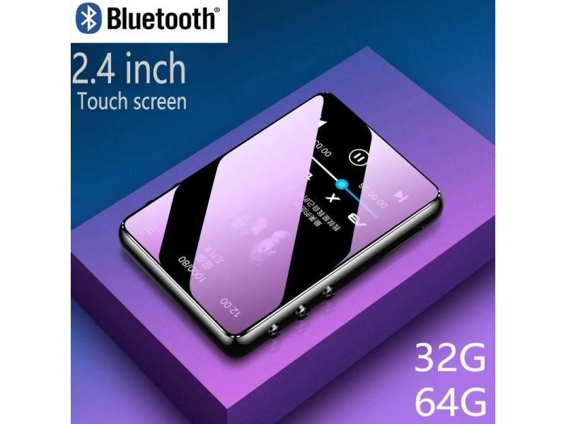 Bluetooth 5.0 2.4inch Full Touch Screen MP3 Player With E Book FM Radio Voice Carousel 2