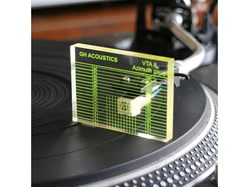 VTA Balance And Azimuth Adjustment Ruler Vinyl Record Phono Tonearm Carousel 2