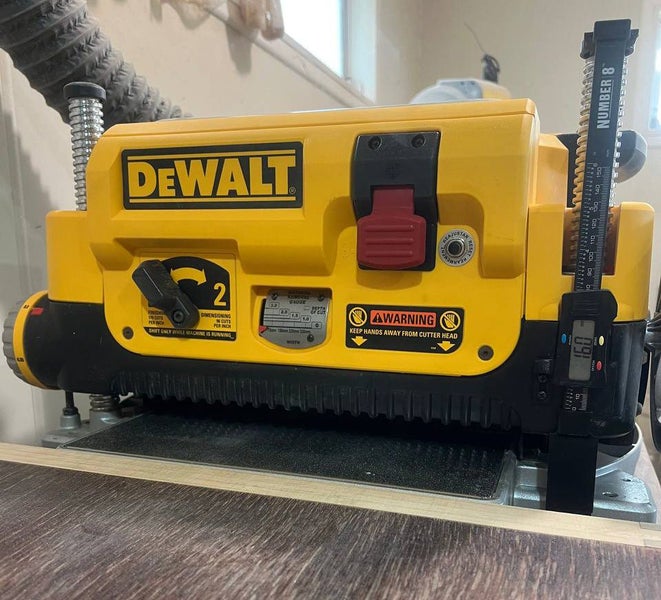 Digital Gauge for Dewalt DW735-XE Thicknesser Carousel 1