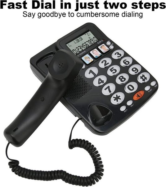 Big Button Phone Landline Telephone for Seniors with Emergency Dail 3669103 Carousel 2