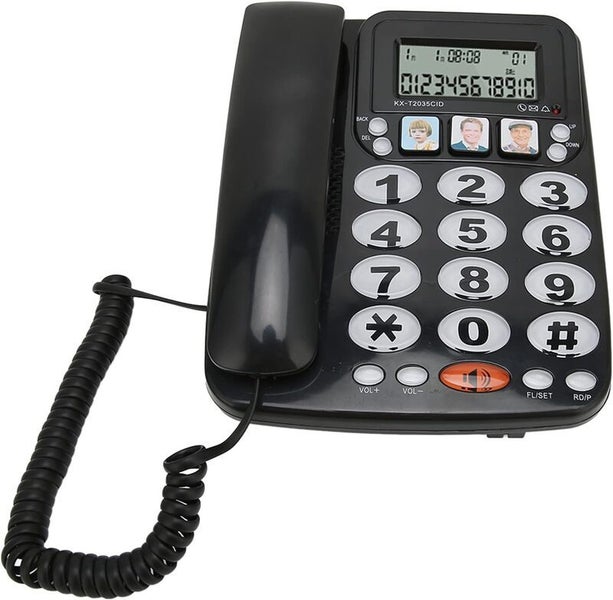 Big Button Phone Landline Telephone for Seniors with Emergency Dail 3669103 Carousel 1
