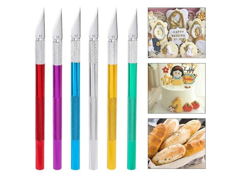 FAIS DU Metal Carving Knife Fondant Art Cake Tools Precision Cutting For Clay Carousel 2