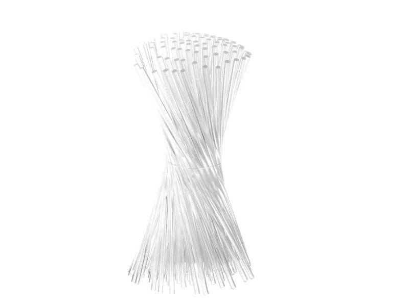 100 Pieces Acrylic Lollipop Sticks Reusable Cake Pop Clear Stick For Making Carousel 1