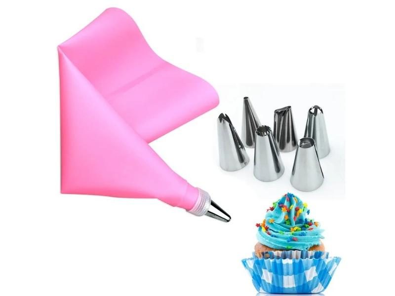 DIY Cake Decorating Nozzles Stainless Steel Icing Piping Nozzle Pastry Tips Carousel 1