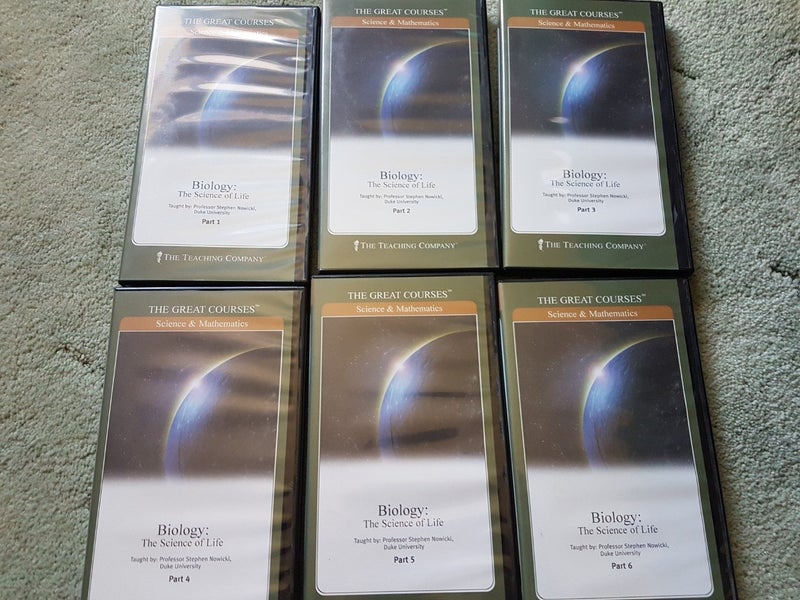The Great Courses Univerity Level DVD Education course in Biology 72 Lectures Carousel 1