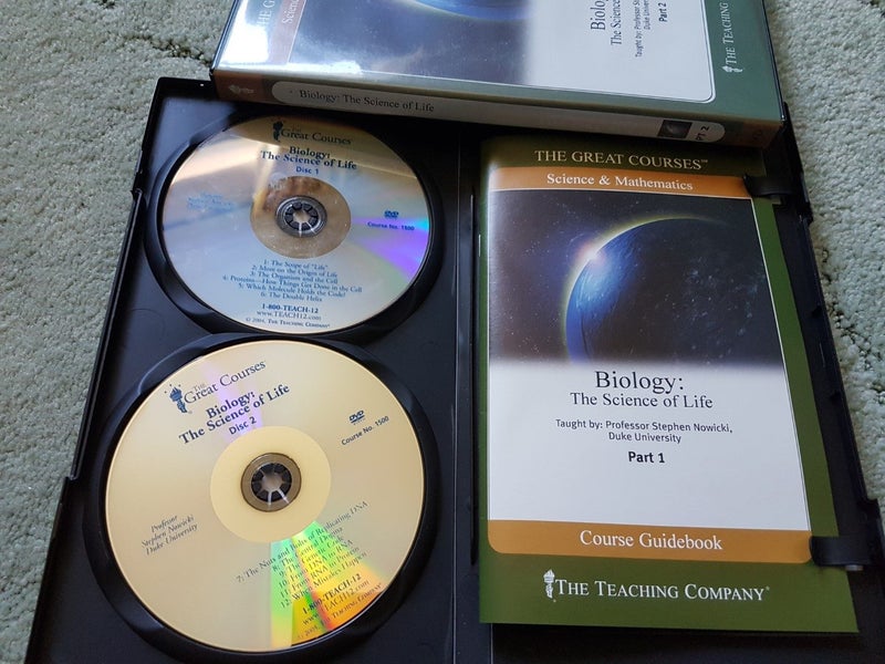 The Great Courses Univerity Level DVD Education course in Biology 72 Lectures Carousel 4