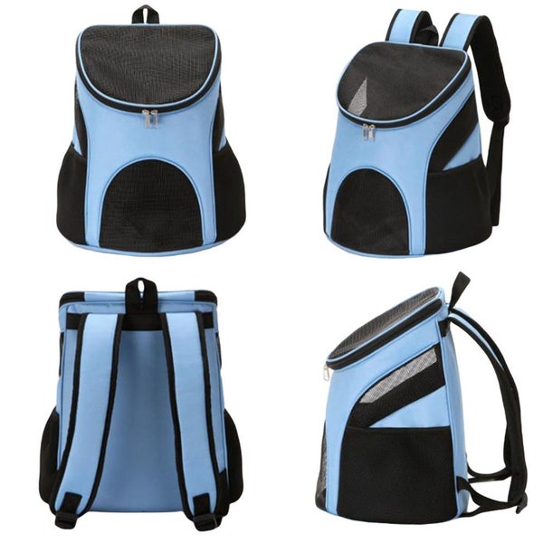 Pet Cat Backpack Carrier Breathable Travel Bag For Large Medium Cats Pet Transpo Carousel 5