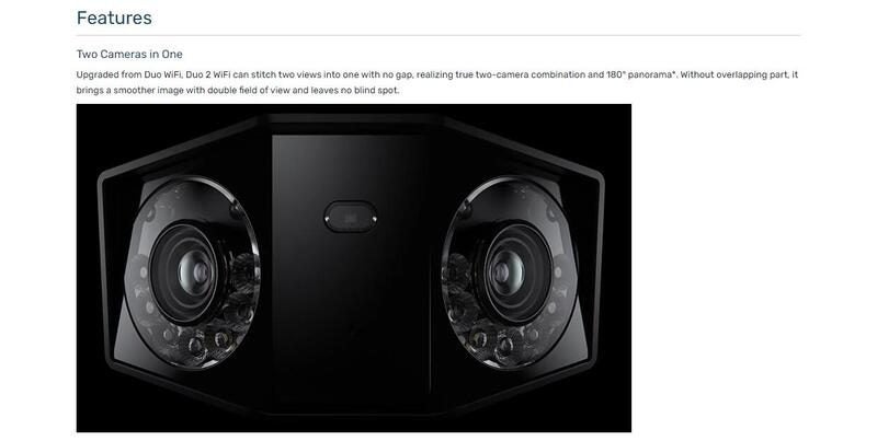Reolink Duo 2 WiFi 4K Camera w/ Dual Lens, Ultra-Wide Angle Carousel 2
