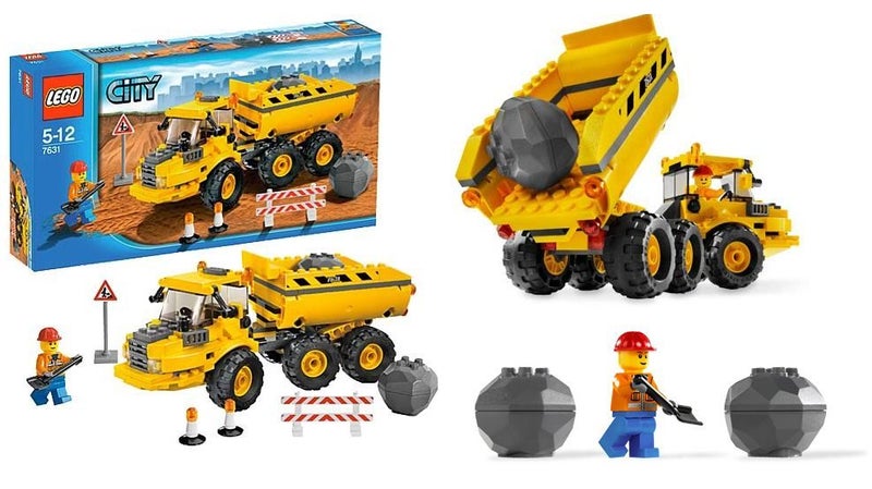 Lego Construction 7631 - Dump Truck MISB! Carousel 1