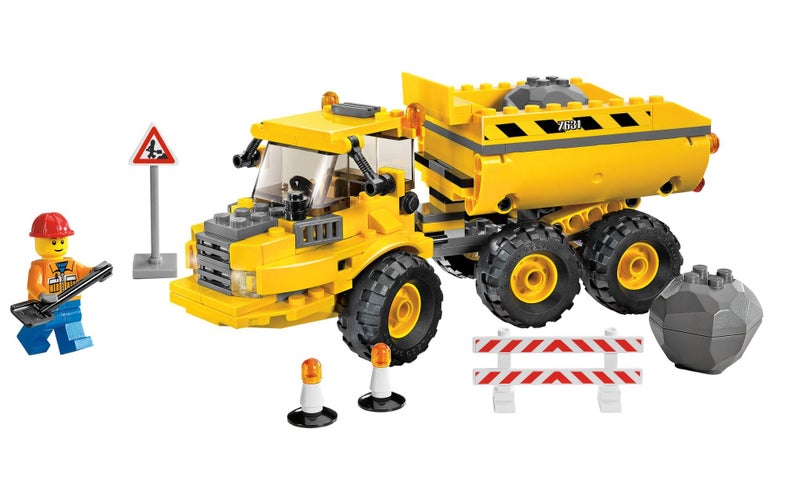 Lego Construction 7631 - Dump Truck MISB! Carousel 7