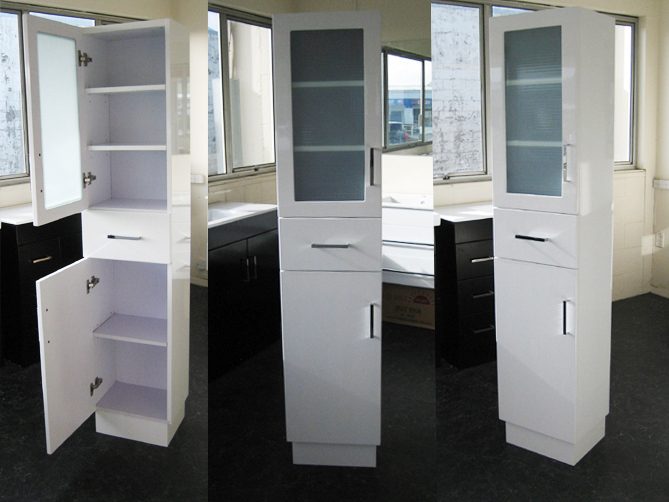 *NEW* White color side cabinet Carousel 1