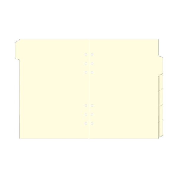 Filofax A5 Blank Index with Multi Coloured Labels Refill Carousel 3