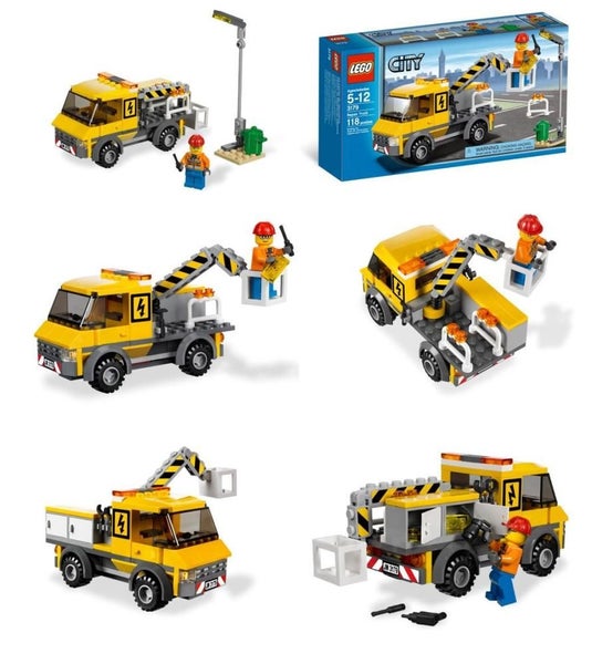 LEGO City Traffic 3179 - Repair Truck RARE~ Carousel 1
