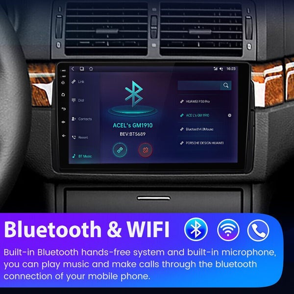 Android 12 Car Radio for BMW E46 M3 Rover 75 MG ZT with Wireless CarPlay Carousel 5