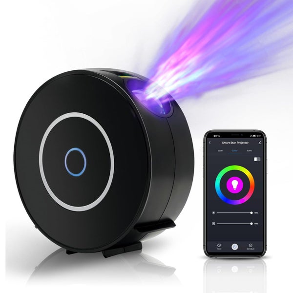 Star Projector Lamp Sky Galaxy Projector APP Voice Control Night Light Black Carousel 1