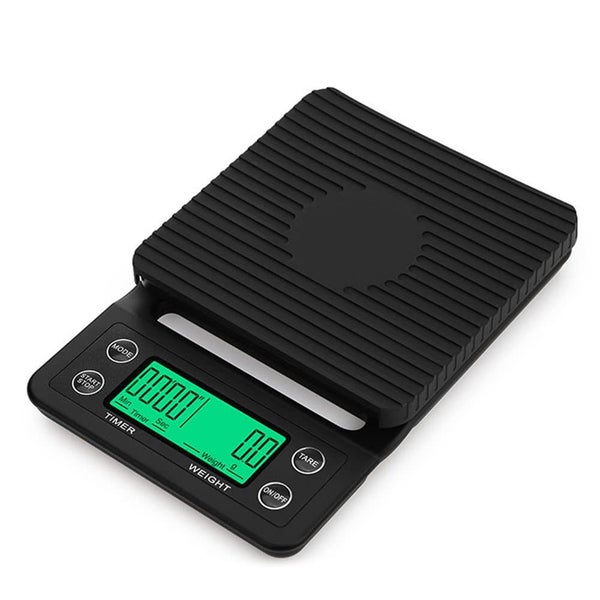 Digital Coffee Scale with Timer Kitchen Scale Food Weighing Electronic Scale Carousel 1