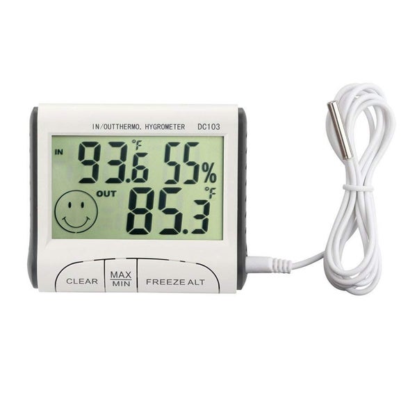High-precision Indoor Electronic Thermometer Digital Thermometer Hygrometer Carousel 5
