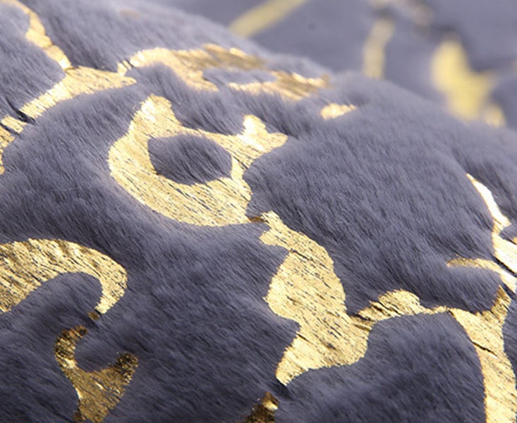 M10 60x90cm Bedroom Bedside Non-slip Imitation Rabbit Fur Carpet Carousel 4