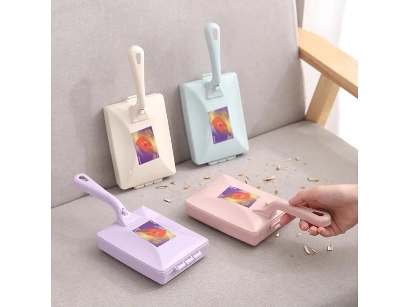 Electrostatic Carpet Floor Sweeper Brush Handheld Sofa Cleaning Roller For Bed Carousel 2