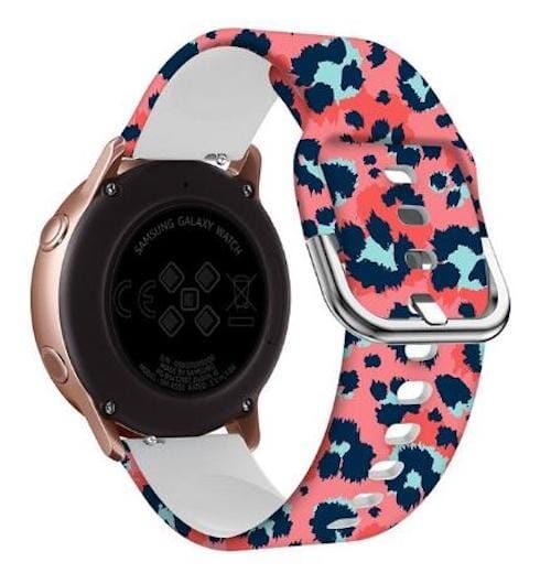 Silicone Pattern Watch Straps compatible with the Polar Ignite 2 Carousel 1